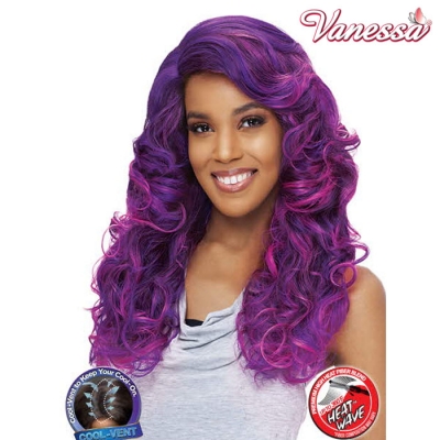 Vanessa Express Super C9 Side Lace Part Wig - SUPER C9 VIOLA